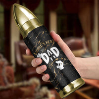 Father's Day Gift For Dad Bullet Tumbler World's Best Dad Daddy