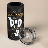 Father's Day Gift For Dad 4 in 1 Can Cooler Tumbler World's Best Dad Daddy