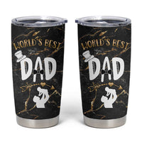 Father's Day Gift For Dad Tumbler Cup World's Best Dad Daddy
