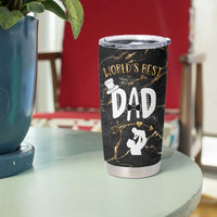 Father's Day Gift For Dad Tumbler Cup World's Best Dad Daddy