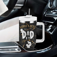 Father's Day Gift For Dad Tumbler With Handle World's Best Dad Daddy