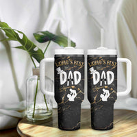 Father's Day Gift For Dad Tumbler With Handle World's Best Dad Daddy