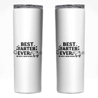World's Best Farter I Mean Father Skinny Tumbler Funny Best Dad Father's Day