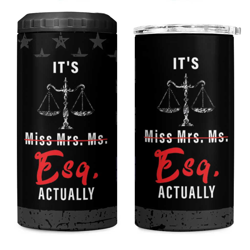 Lawyer Gifts For Women 4 in 1 Can Cooler Tumbler Pass the Bar Exam Gifts For Female Lawyers Law School Graduation