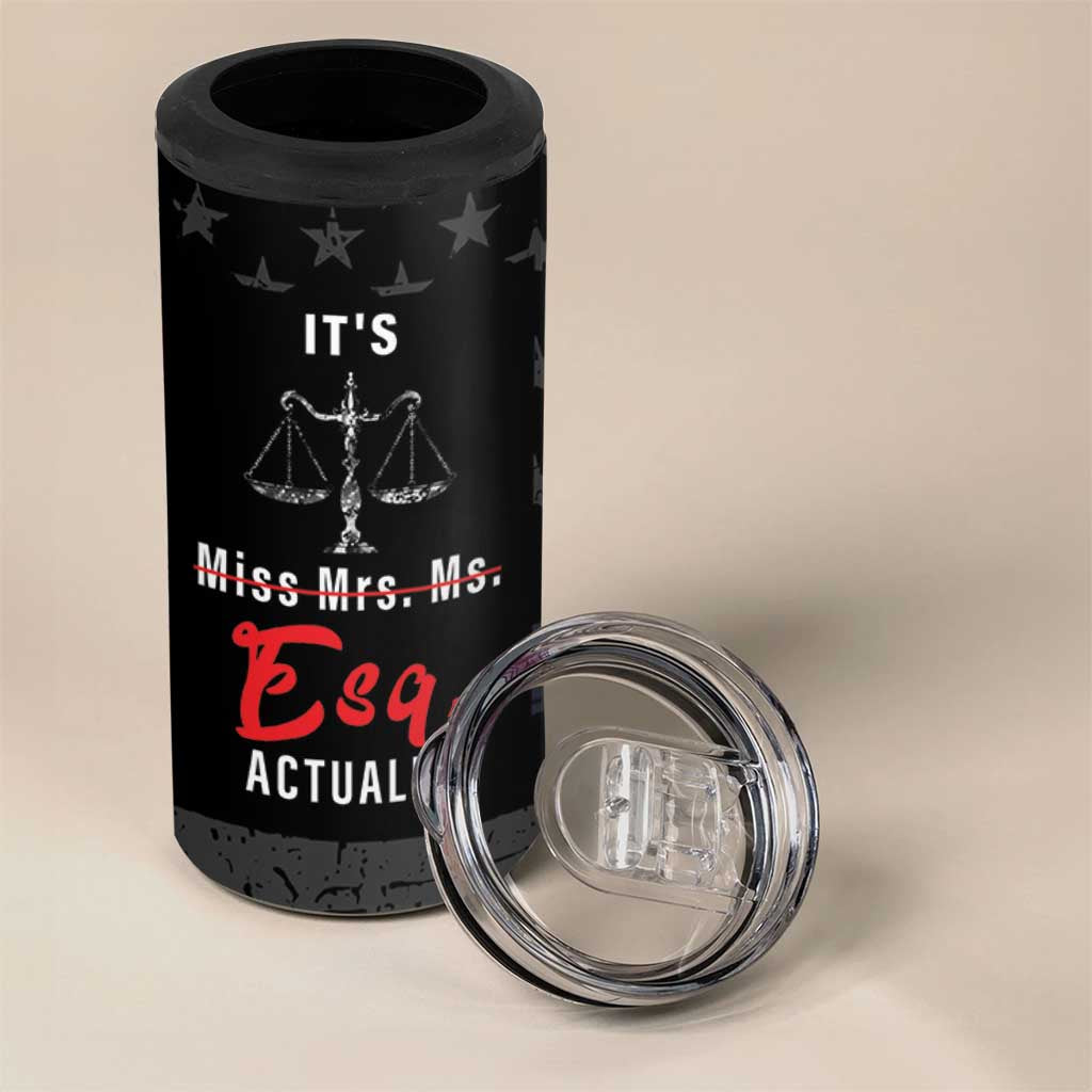 Lawyer Gifts For Women 4 in 1 Can Cooler Tumbler Pass the Bar Exam Gifts For Female Lawyers Law School Graduation