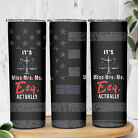 Lawyer Gifts For Women Skinny Tumbler Pass the Bar Exam Gifts For Female Lawyers Law School Graduation