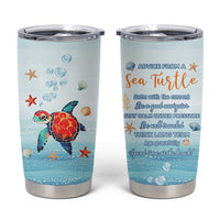Sea Turtle Gifts Tumbler Cup Beach Ocean Gifts For Women Turtle Lovers