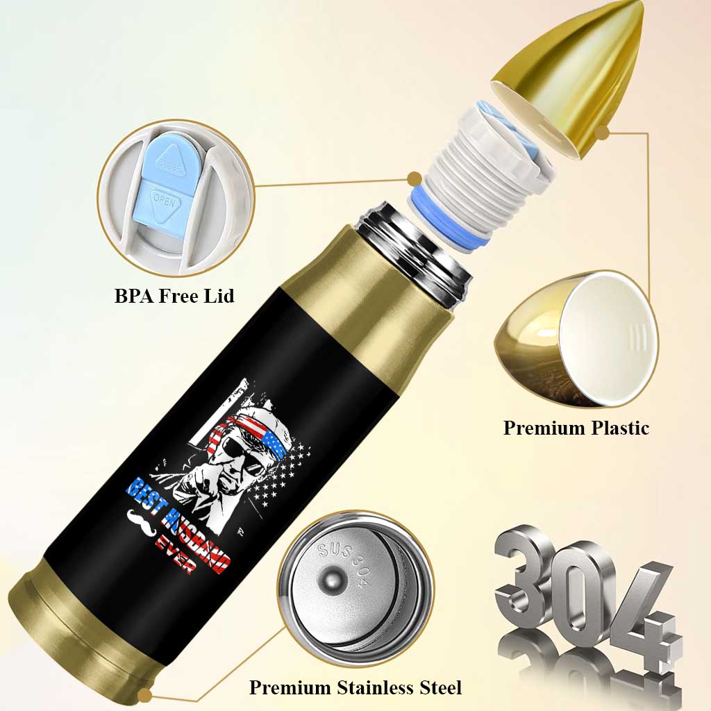 Best Husband Ever Bullet Tumbler Anniversary Gifts For Hubby From Wifey