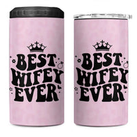 Gifts For Wife from Husband 4 in 1 Can Cooler Tumbler Best Wifey Ever Bride Bachelorette Wedding Gifts
