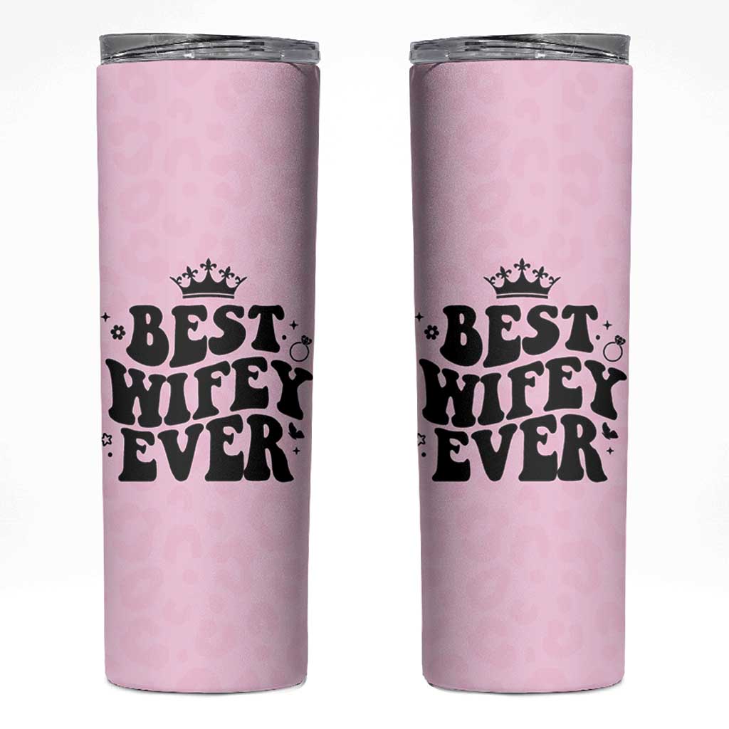Gifts For Wife from Husband Skinny Tumbler Best Wifey Ever Bride Bachelorette Wedding Gifts