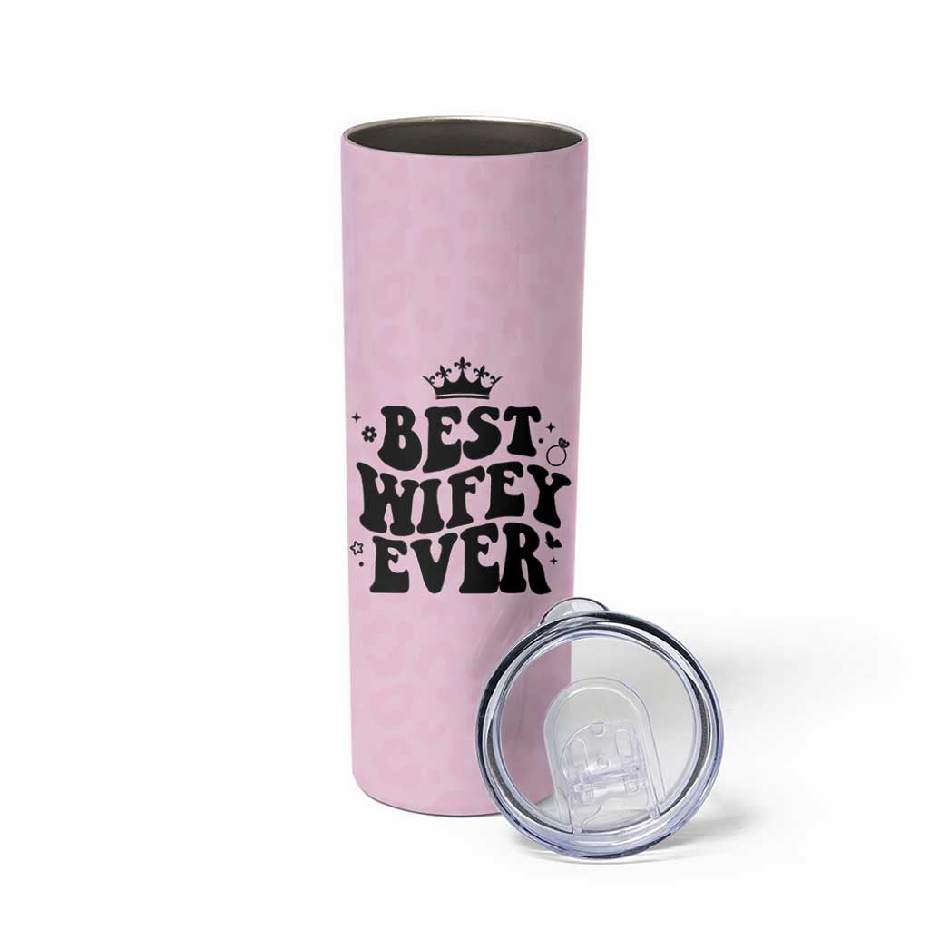 Gifts For Wife from Husband Skinny Tumbler Best Wifey Ever Bride Bachelorette Wedding Gifts