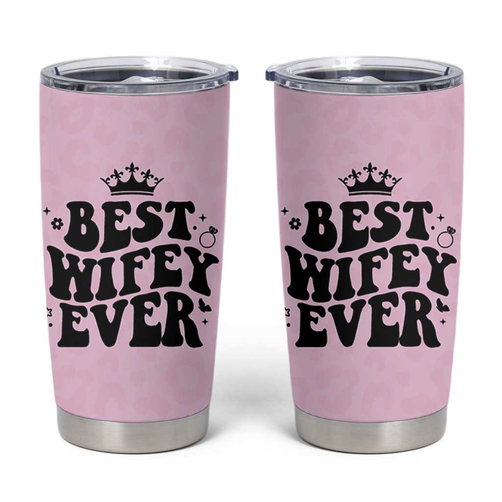 Gifts For Wife from Husband Tumbler Cup Best Wifey Ever Bride Bachelorette Wedding Gifts