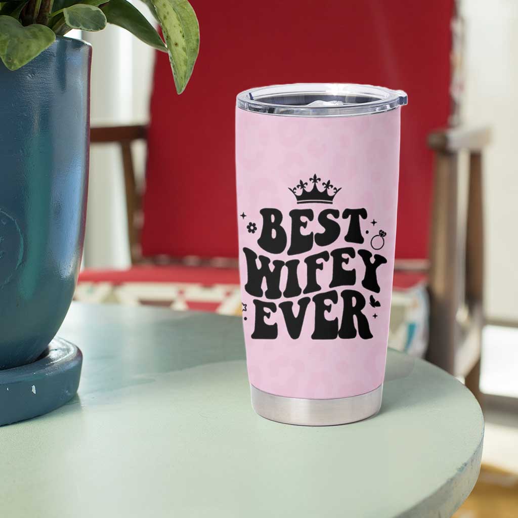 Gifts For Wife from Husband Tumbler Cup Best Wifey Ever Bride Bachelorette Wedding Gifts