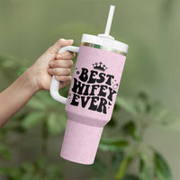 Gifts For Wife from Husband Tumbler With Handle Best Wifey Ever Bride Bachelorette Wedding Gifts