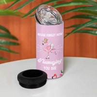 Flamingo Gifts 4 in 1 Can Cooler Tumbler Appreciation Inspirational Gift for Her