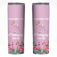 Flamingo Gifts Skinny Tumbler Appreciation Inspirational Gift for Her