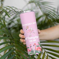 Flamingo Gifts Skinny Tumbler Appreciation Inspirational Gift for Her