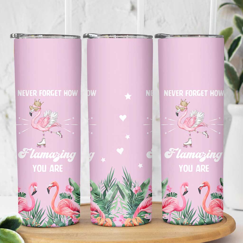 Flamingo Gifts Skinny Tumbler Appreciation Inspirational Gift for Her