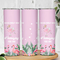 Flamingo Gifts Skinny Tumbler Appreciation Inspirational Gift for Her