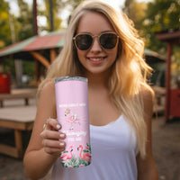 Flamingo Gifts Skinny Tumbler Appreciation Inspirational Gift for Her