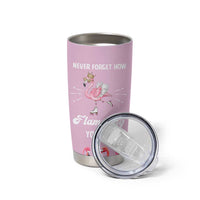 Flamingo Gifts Tumbler Cup Appreciation Inspirational Gift for Her