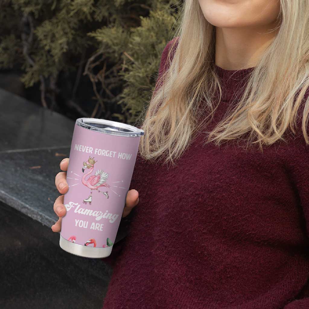 Flamingo Gifts Tumbler Cup Appreciation Inspirational Gift for Her