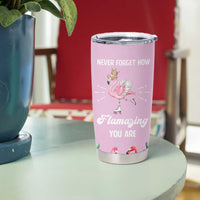 Flamingo Gifts Tumbler Cup Appreciation Inspirational Gift for Her