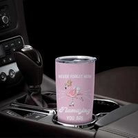 Flamingo Gifts Tumbler Cup Appreciation Inspirational Gift for Her