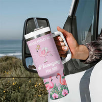 Flamingo Gifts Tumbler With Handle Appreciation Inspirational Gift for Her