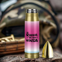 Queen Of The Camper Bullet Tumbler RV Camping Camper Life