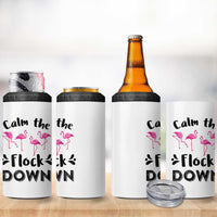 Gifts For Flamingo Lover 4 in 1 Can Cooler Tumbler Cute Animal Lover Gifts For Her