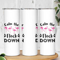 Gifts For Flamingo Lover Skinny Tumbler Cute Animal Lover Gifts For Her