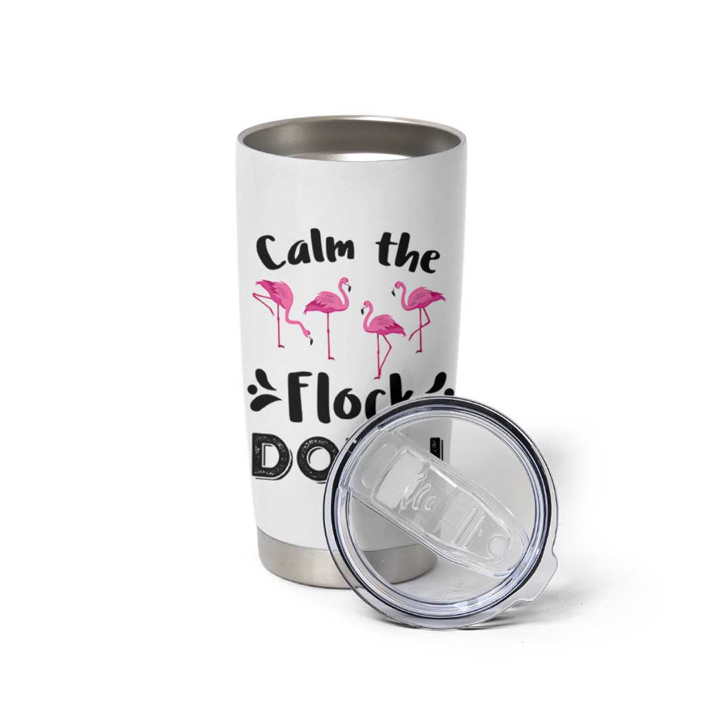 Gifts For Flamingo Lover Tumbler Cup Cute Animal Lover Gifts For Her