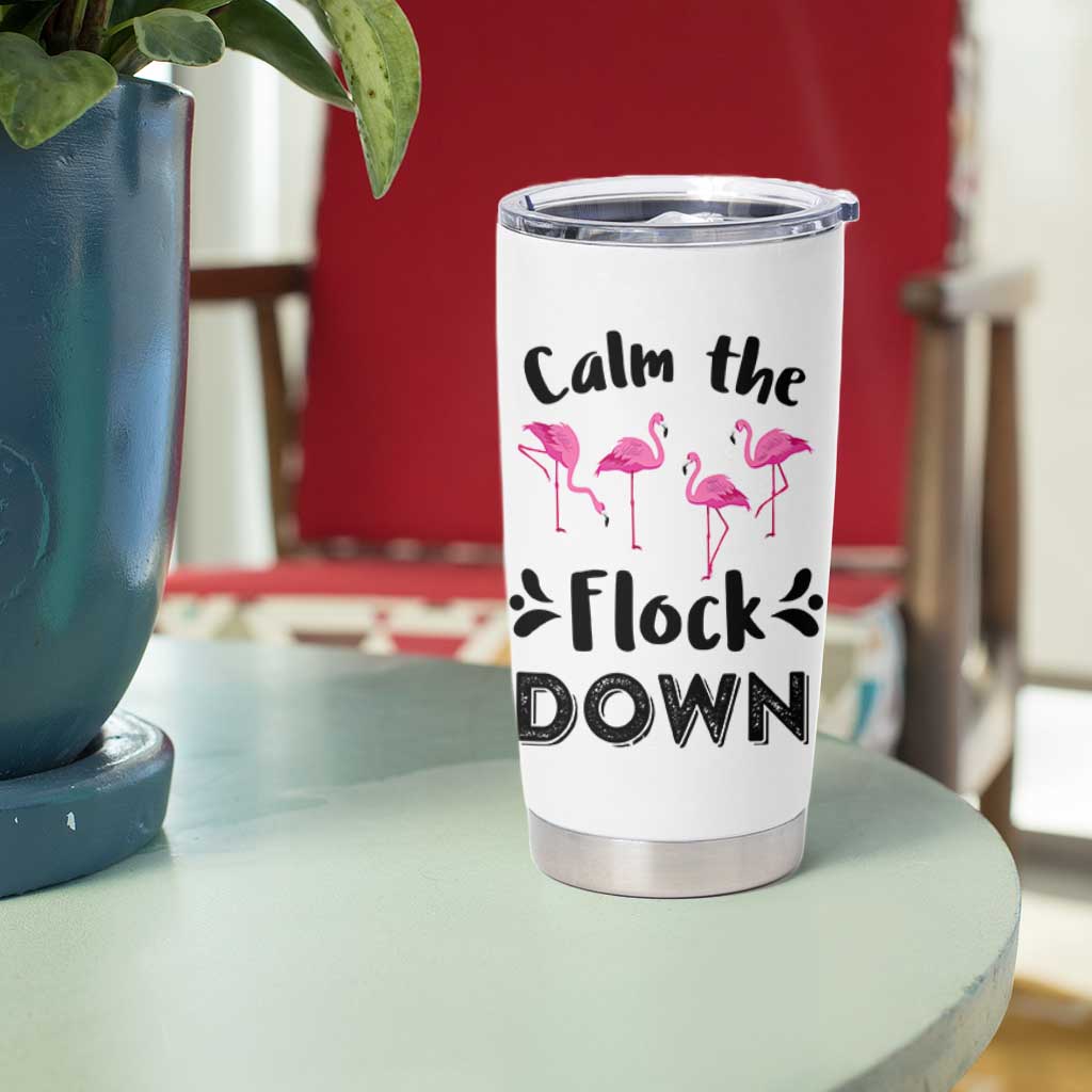 Gifts For Flamingo Lover Tumbler Cup Cute Animal Lover Gifts For Her