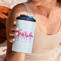 Flamingo Lover Gifts 4 in 1 Can Cooler Tumbler Cute Flamingo Gifts For Women Who Loves Flamingos