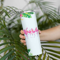 Flamingo Lover Gifts Skinny Tumbler Cute Flamingo Gifts For Women Who Loves Flamingos