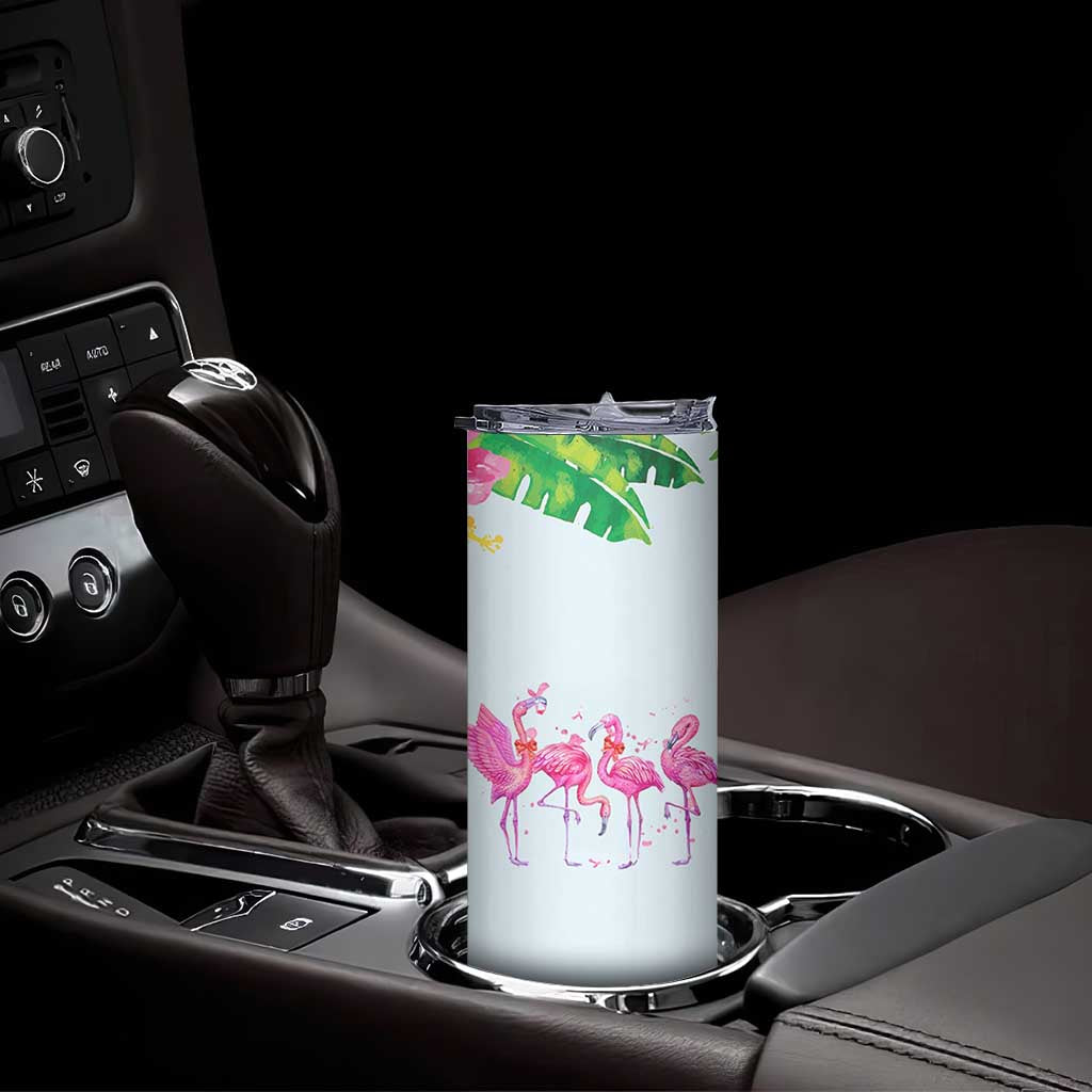 Flamingo Lover Gifts Skinny Tumbler Cute Flamingo Gifts For Women Who Loves Flamingos