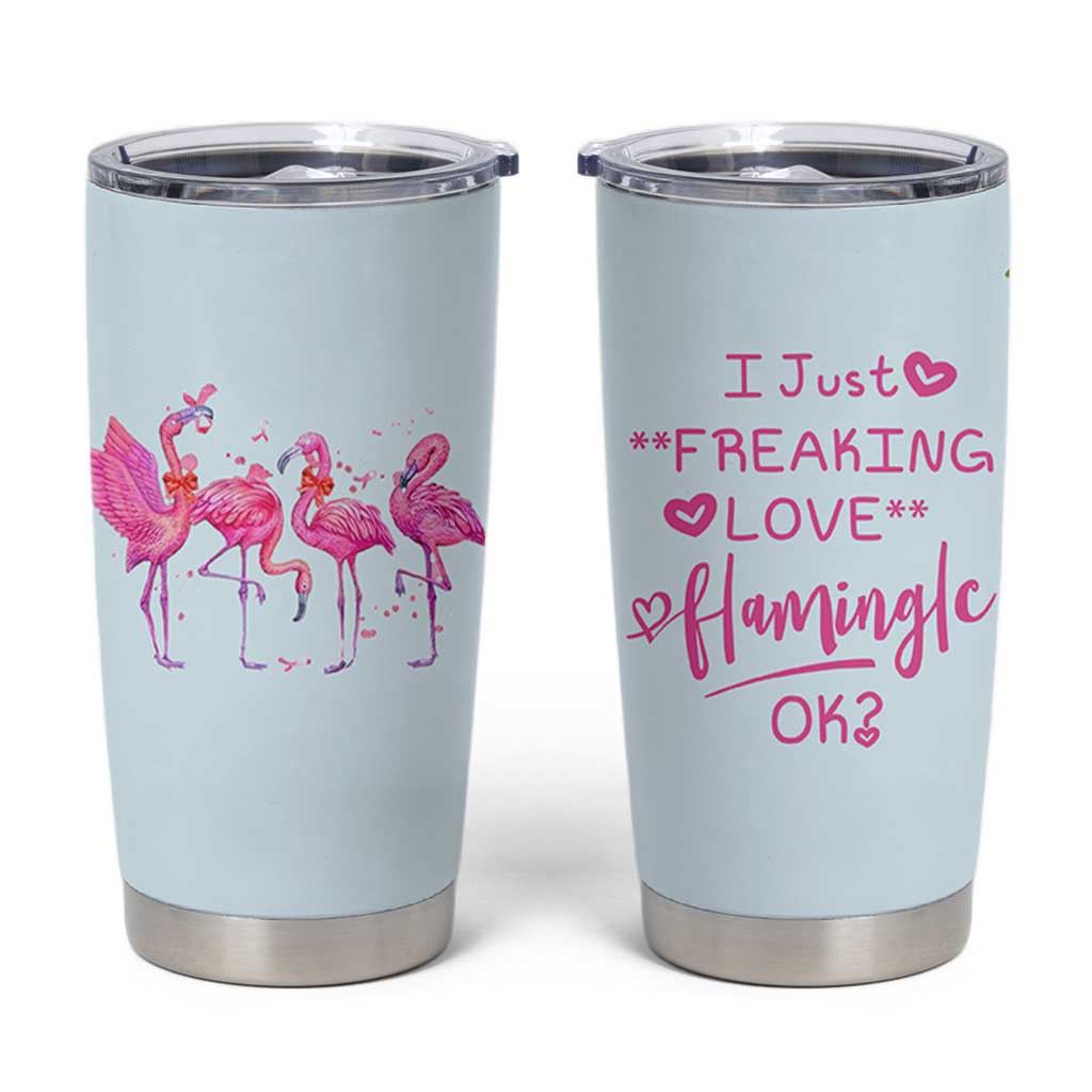 Flamingo Lover Gifts Tumbler Cup Cute Flamingo Gifts For Women Who Loves Flamingos