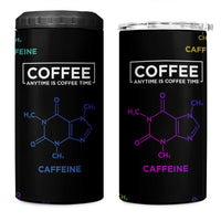 Chemistry Coffee 4 in 1 Can Cooler Tumbler Caffeine Science Chemistry Teacher Gift