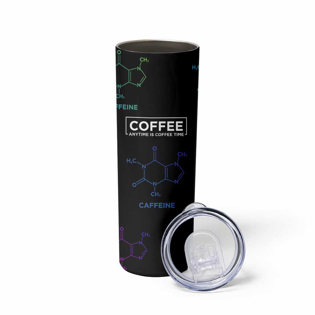 Chemistry Coffee Skinny Tumbler Caffeine Science Chemistry Teacher Gift