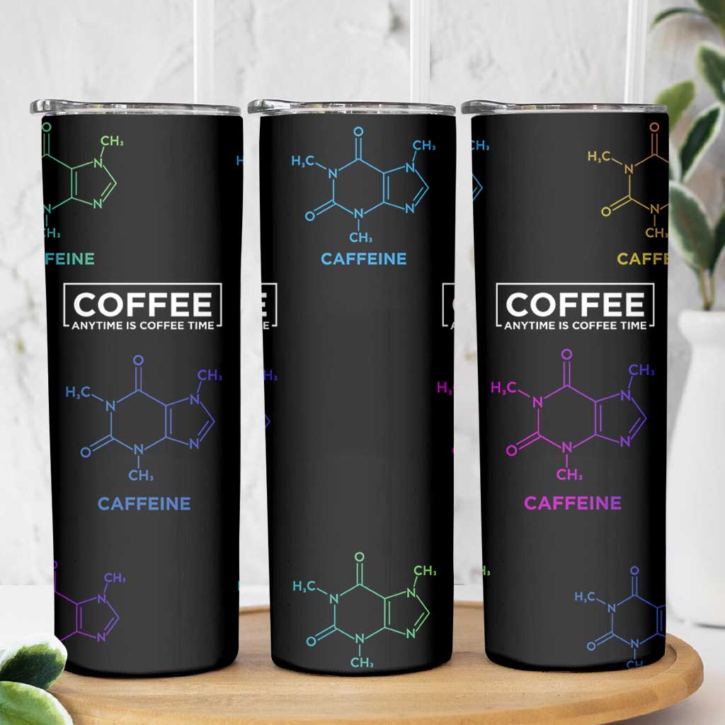 Chemistry Coffee Skinny Tumbler Caffeine Science Chemistry Teacher Gift