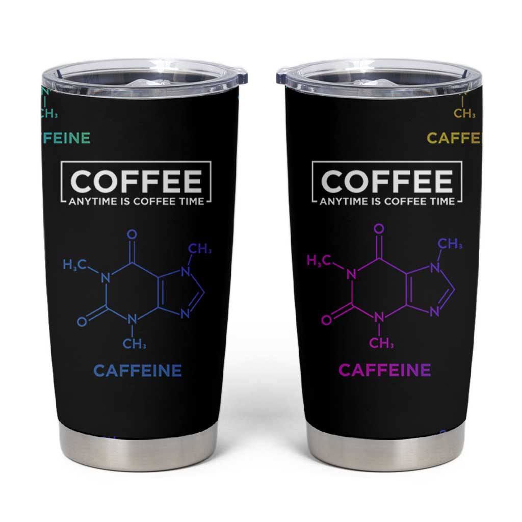 Chemistry Coffee Tumbler Cup Caffeine Science Chemistry Teacher Gift