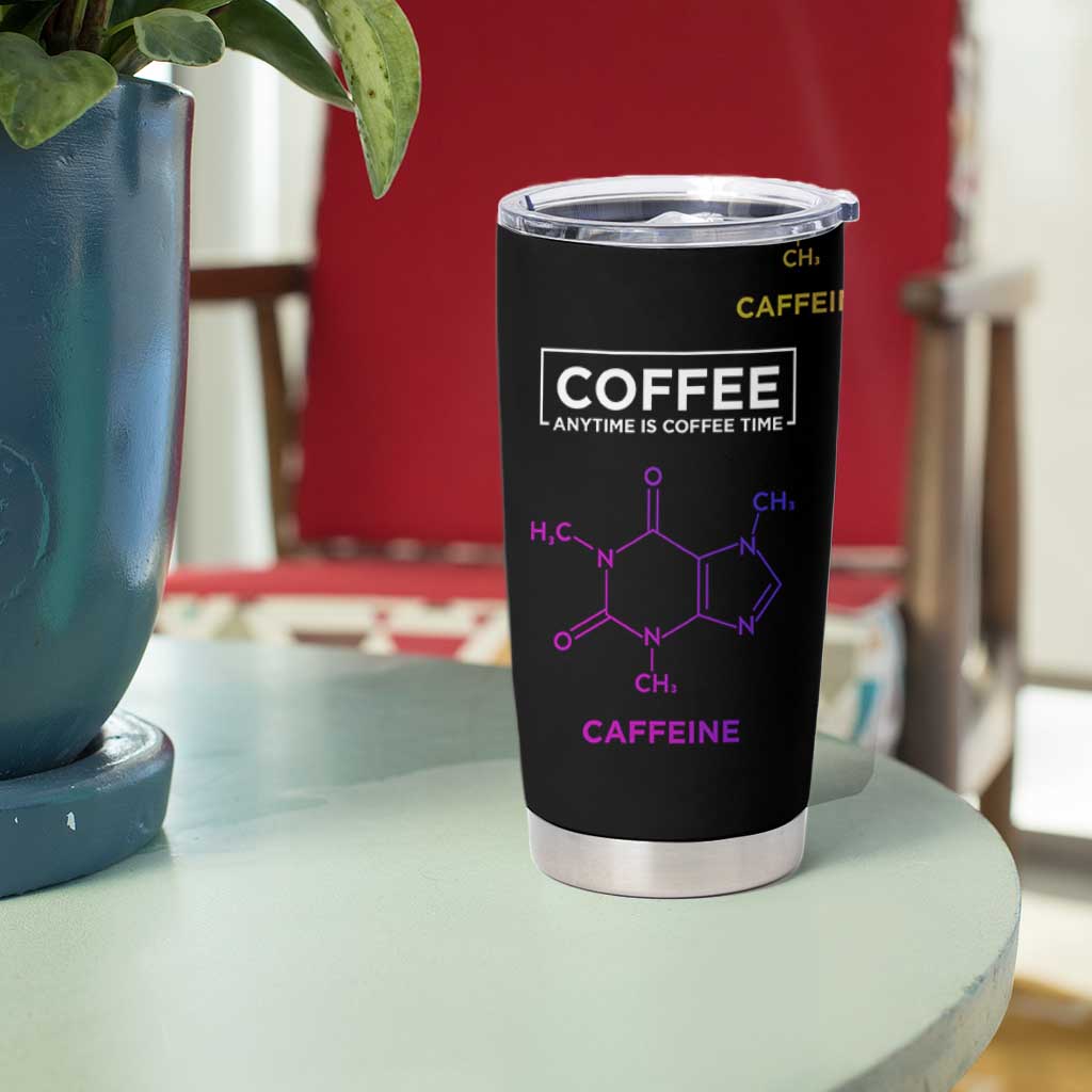 Chemistry Coffee Tumbler Cup Caffeine Science Chemistry Teacher Gift