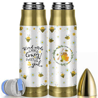 Christian Gifts For Women Bullet Tumbler Kind Words are Like Honey Inspirational Bible Verse