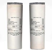 Christian Inspirational Skinny Tumbler Bible Verses Christian Gift Jesus Paid It All
