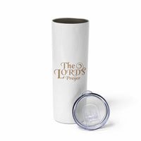 Christian Inspirational Skinny Tumbler The Lords Prayer Bible Verses Christian Gift