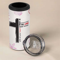 Christian Gifts For Women 4 in 1 Can Cooler Tumbler Trust In The Lord Encouraging Bible Verse Inspirational Gift