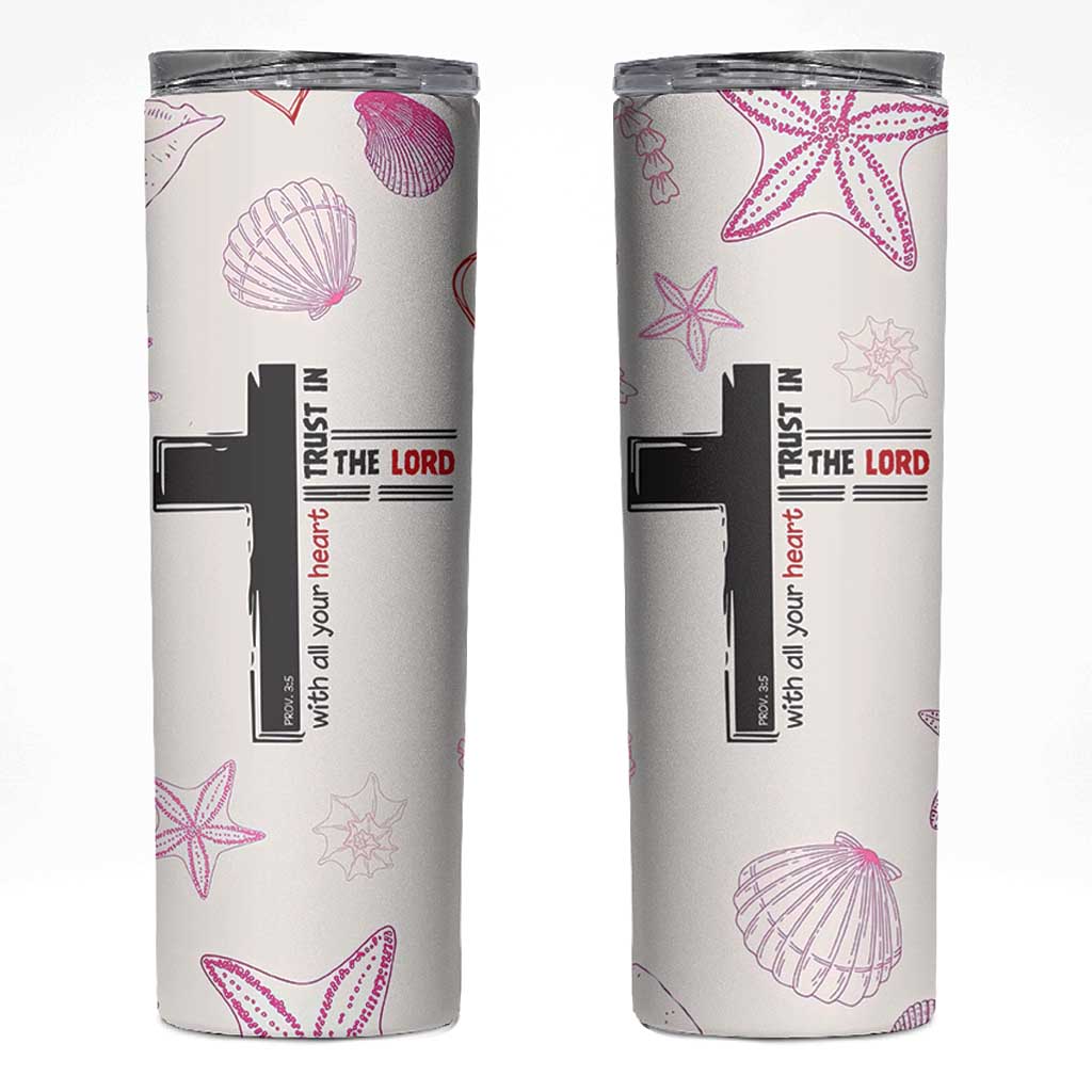 Christian Gifts For Women Skinny Tumbler Trust In The Lord Encouraging Bible Verse Inspirational Gift