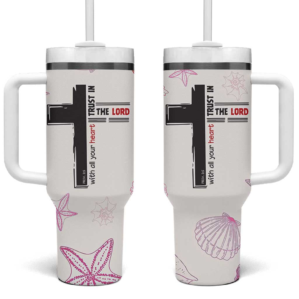 Christian Gifts For Women Tumbler With Handle Trust In The Lord Encouraging Bible Verse Inspirational Gift