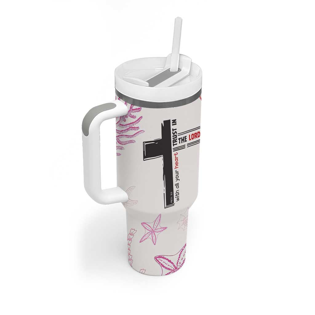Christian Gifts For Women Tumbler With Handle Trust In The Lord Encouraging Bible Verse Inspirational Gift